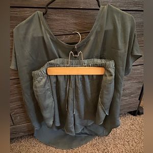 Victoria’s Secret satin PJ set